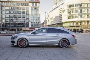 Mercedes-Benz Fahrvorstellung CLA Shooting Brake ;CLA 45 AMG Shooting Brake Frankfurt März 2015