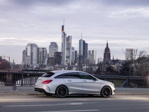Mercedes-Benz Fahrvorstellung CLA Shooting Brake ;CLA 45 AMG Shooting Brake Frankfurt März 2015