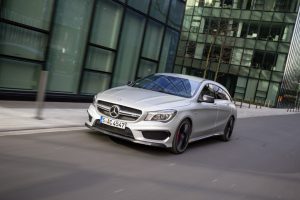 Mercedes-Benz Fahrvorstellung CLA Shooting Brake ;CLA 45 AMG Shooting Brake Frankfurt März 2015
