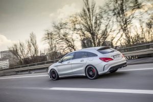 Mercedes-Benz Fahrvorstellung CLA Shooting Brake ;CLA 45 AMG Shooting Brake Frankfurt März 2015
