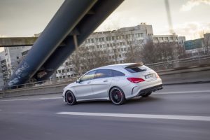 Mercedes-Benz Fahrvorstellung CLA Shooting Brake ;CLA 45 AMG Shooting Brake Frankfurt März 2015