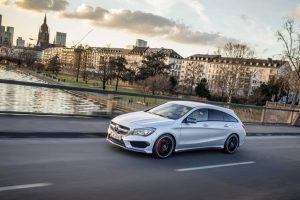 Mercedes-Benz Fahrvorstellung CLA Shooting Brake ;CLA 45 AMG Shooting Brake Frankfurt März 2015