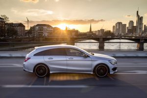 Mercedes-Benz Fahrvorstellung CLA Shooting Brake ;CLA 45 AMG Shooting Brake Frankfurt März 2015