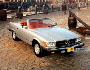 Caption orig.: Mercedes-Benz Typ 450 SL, 1973-80; USA-Ausführung, Modelljahr 1979