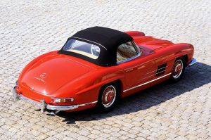 Caption orig.: Mercedes-Benz Typ 300 SL-Roadster, Baureihe W 198
