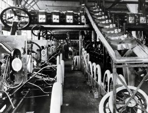 1913 - 1st Assembly Line Highland Park.