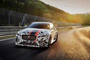 Jaguar XE SV Project 8 prototype testing Nurburgring