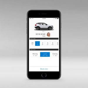 New Volvo XC40 - Volvo On Call, car sharing, guest