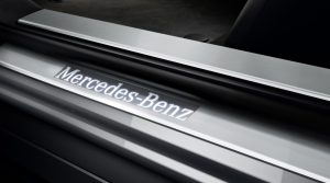 Einstiegsleiste, beleuchtet White illuminated door sill panels