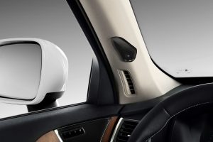 Kamera im Volvo XC90 Drive Me Fahrzeug