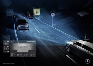 Weltpremiere in der Mercedes-Maybach S-Klasse: DIGITAL LIGHT: Das Licht der Zukunft kommt auf die Straße