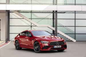 Verkaufsstart für neue Mercedes-AMG GT 4-Türer Coupé Modelle: Sportwagen-Portfolio wächst weiterSales launch of the new Mercedes-AMG GT 4-door Coupé models: Sports car portfolio continues to grow
