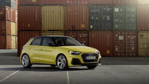 Audi A1, vedere laterala