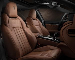 05 Maserati Quattroporte Royale - ZEGNA Pelletessuta interior