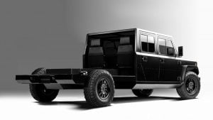 Bollinger-Motors-B2-Chassis-Cab-4-Door-Open-3_4-rear